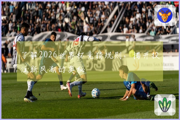 了解2026世界杯竞猜规则，揭开投注新风潮的奥秘