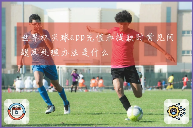 世界杯买球app充值和提款时常见问题及处理办法是什么