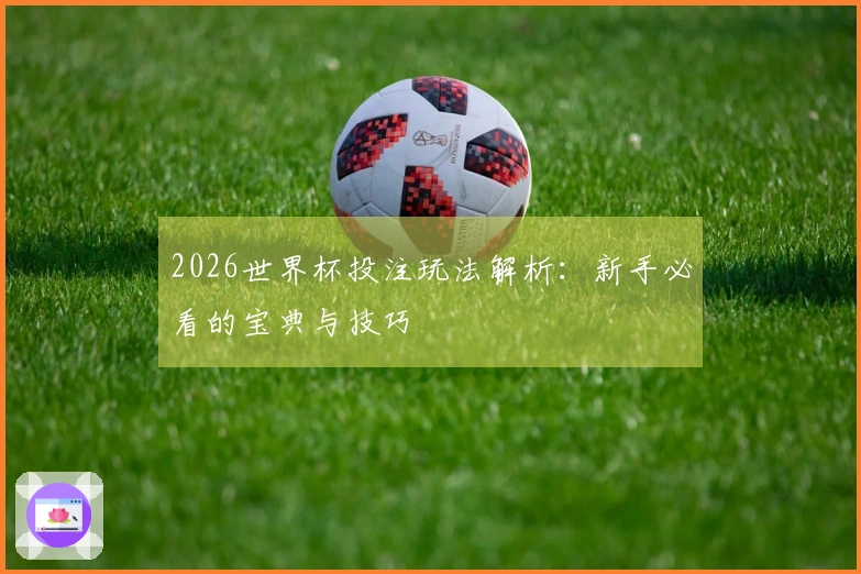 2026世界杯投注玩法解析：新手必看的宝典与技巧
