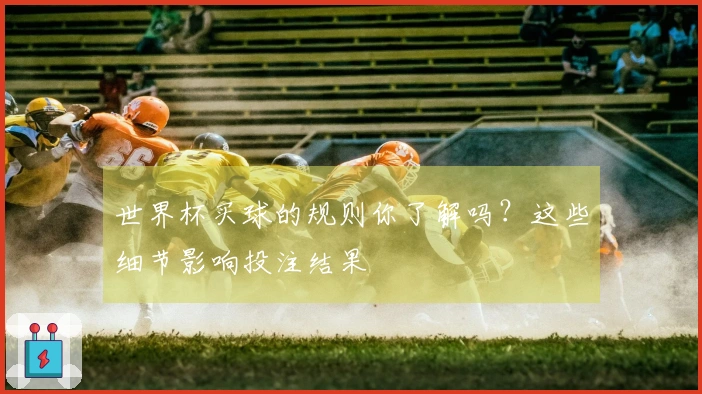 世界杯买球的规则你了解吗？这些细节影响投注结果